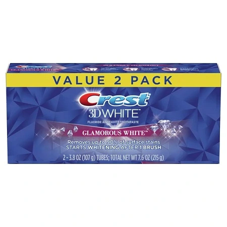 Crest 3D Glamorous White Whitening Toothpaste