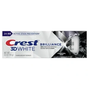 Crest Brilliance Charcoal Mint Whitening Toothpaste
