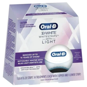 Oral-B 3D White Strips Advanced Seal With LED Light.